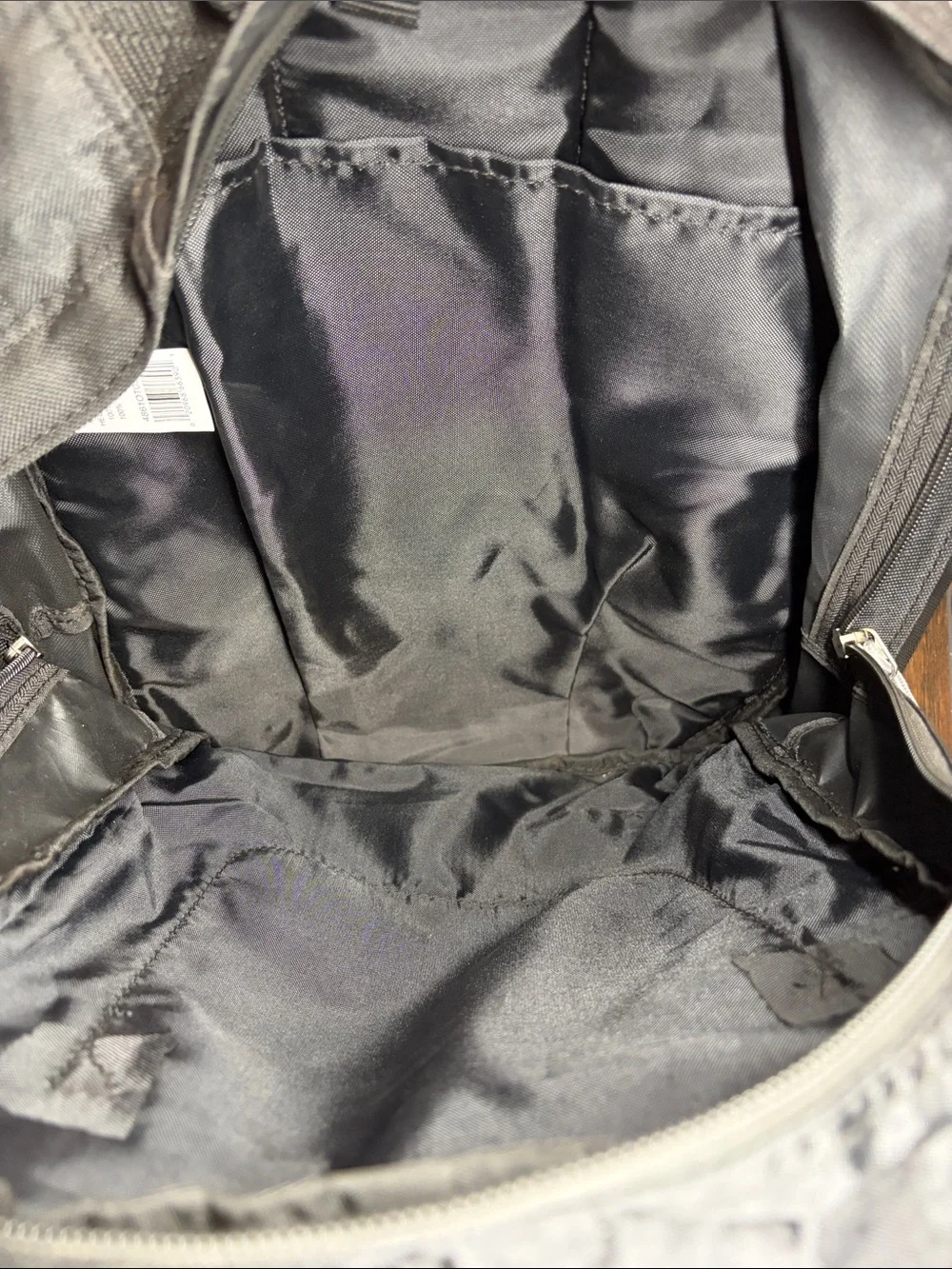 Ozark Trail Black and Gray Men's Backpack with Logo